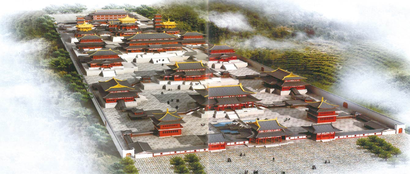 妙楽寺 伽藍（完成予定図）
				