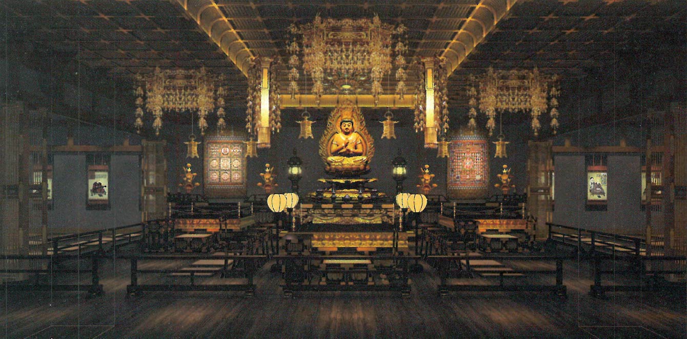 大明寺  密厳院・本堂（完成予定図）